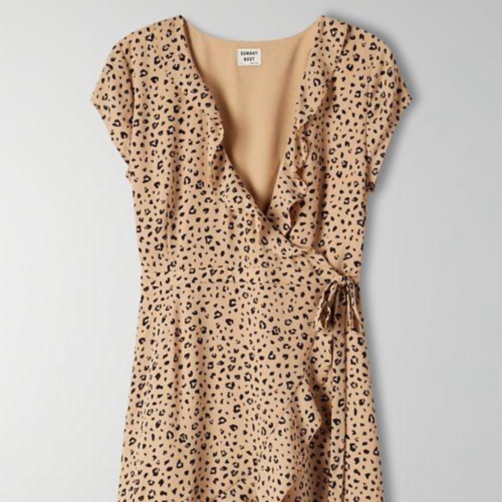 Sunday Best Leopard Dress